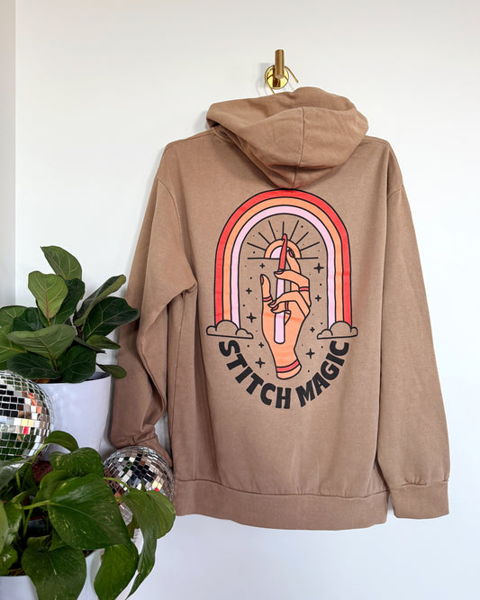 Stitch Magic Hoodie — Toast