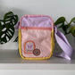 Maker Crossbody Bag + MMM Patches — Peachy Lilac