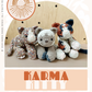 Karma Kitty Knotted Stuffed Plushie — PATTERN (No sew!)