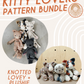 Kitty Lovers Pattern BUNDLE — 2 Pattern Styles