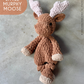 LITTLE Murphy Moose Knotted Lovey — PATTERN