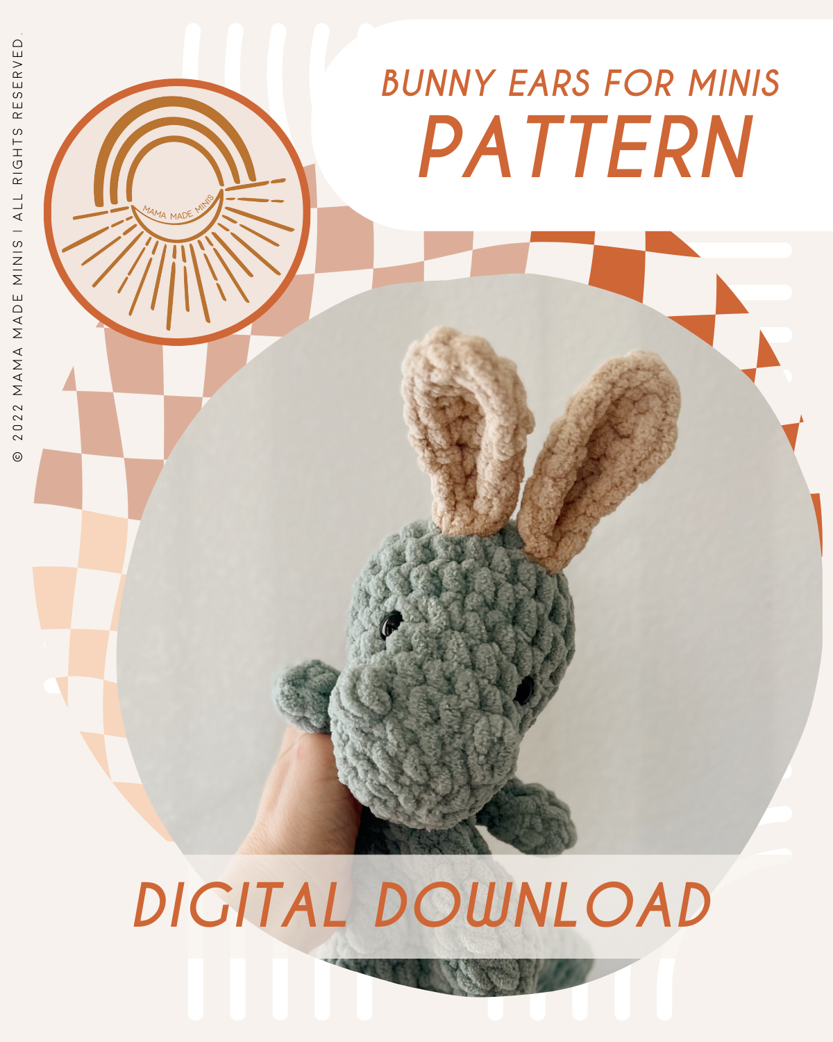 Bunny Ears for Minis — PATTERN MODIFICATION – Mama Made Minis