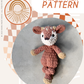 MINI Fallon Fawn Knotted Lovey — PATTERN