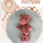 MINI Hoagie Hippo Knotted Lovey — PATTERN