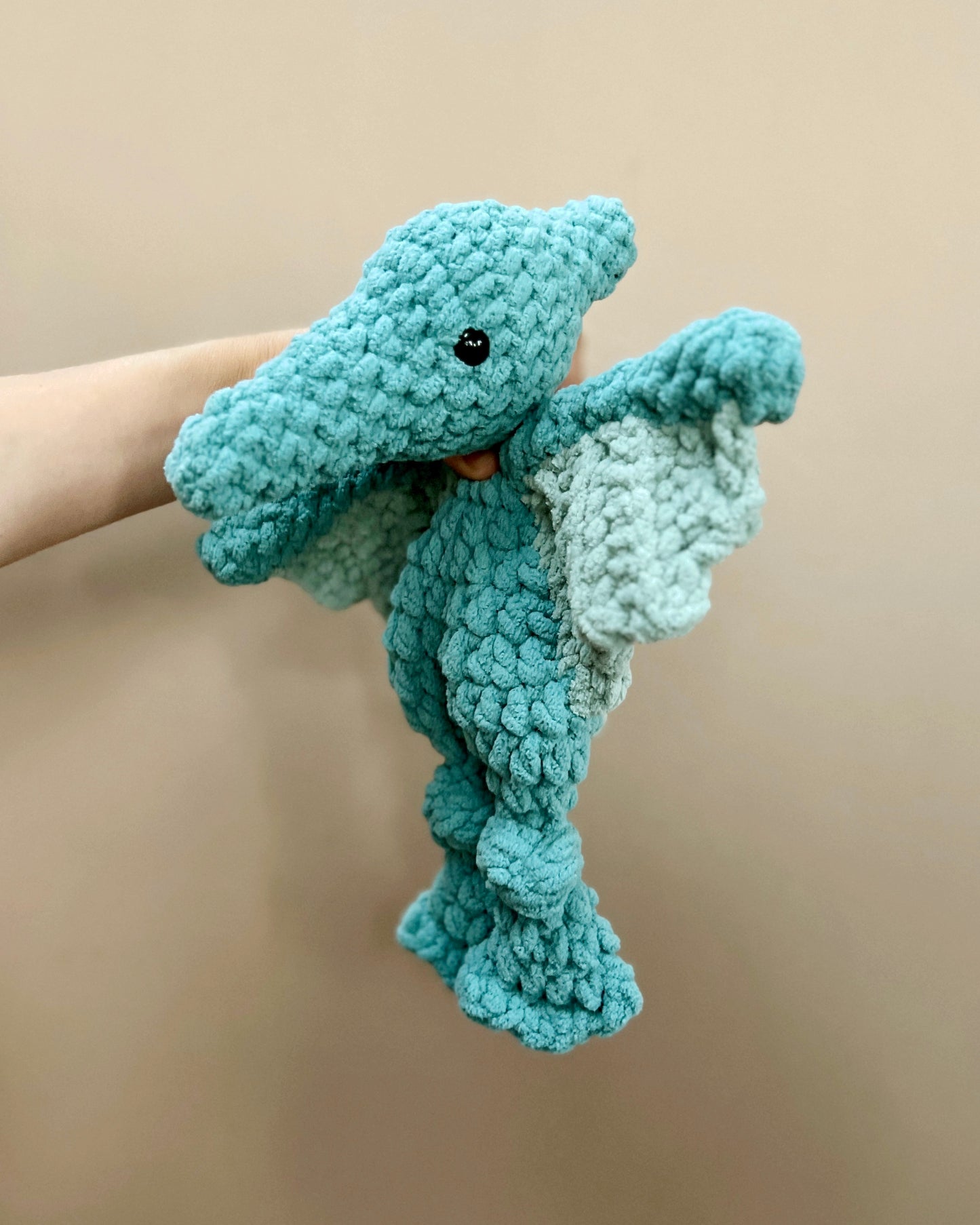Mini Petey Pterodactyl ⋒ Teal
