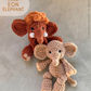 MINI Eon Elephant Knotted PLUSHIE — PATTERN