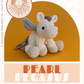 Pearl Pegasus Knotted Stuffed Plushie — PATTERN (Low sew!)