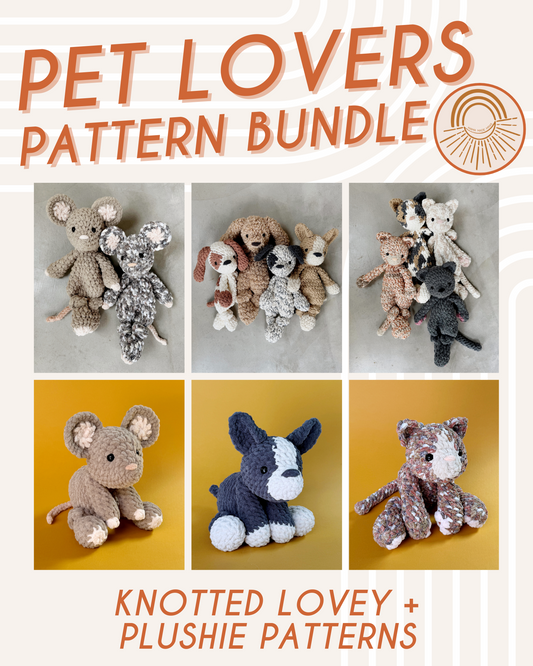 Pet Lovers Pattern BUNDLE — 6 Patterns