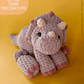 Triceratops Pattern BUNDLE — 4 Patterns