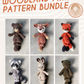 Woodland Minis Pattern BUNDLE — 6 Patterns