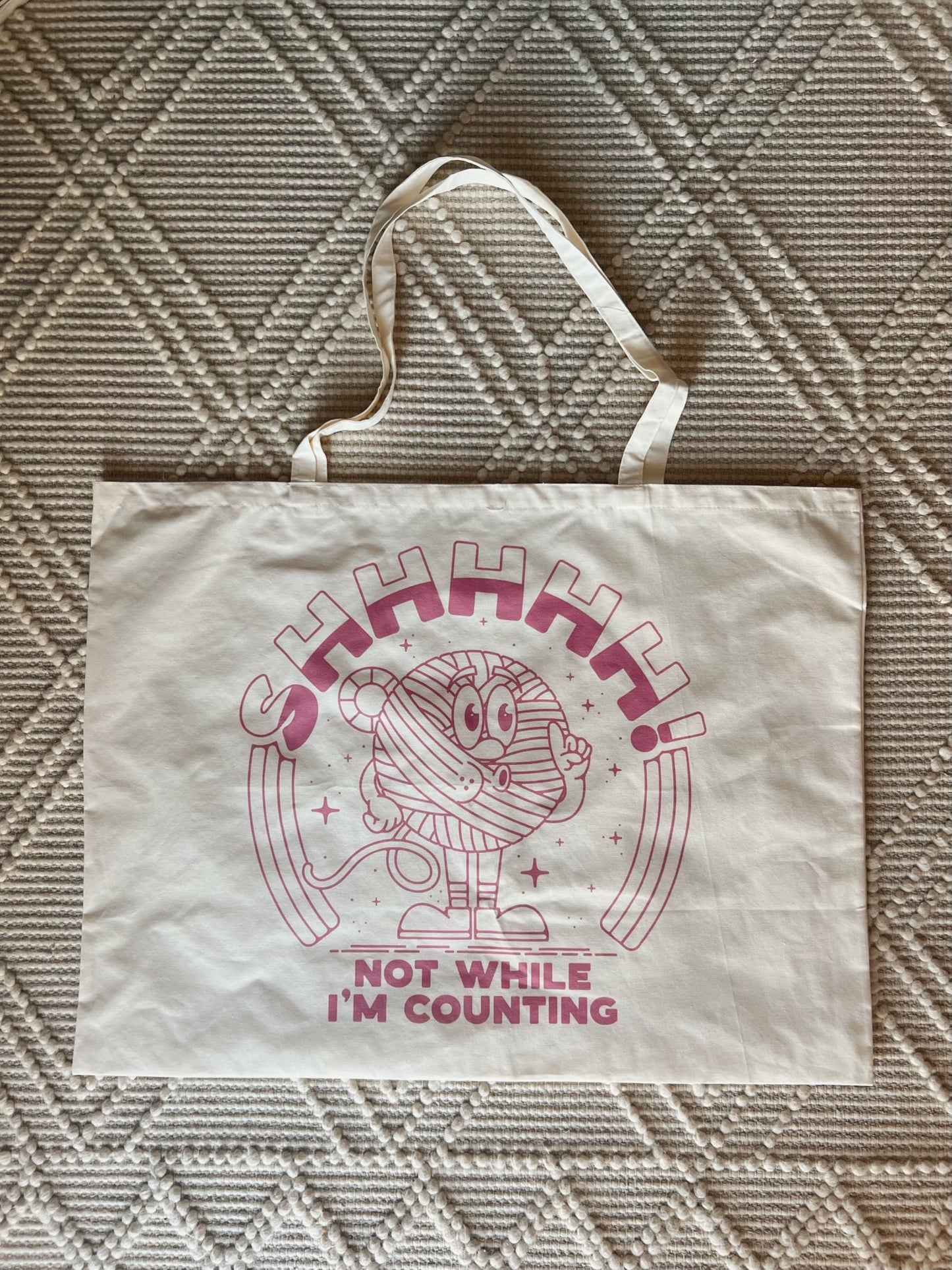 XL 'Not While I'm Counting' Makers Tote