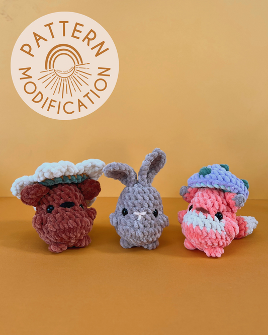 Sunny Sloth Knotted Lovey — PATTERN MODIFICATION (Please read listing) –  Mama Made Minis
