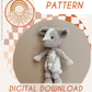 MINI Gailie Goat Knotted Lovey — PATTERN