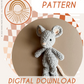 MINI Maeve Mouse Knotted Lovey — PATTERN