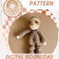 MINI Sunny Sloth Knotted Lovey — PATTERN