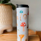 Mushroom + Rainbow Tall Insulated Mug
