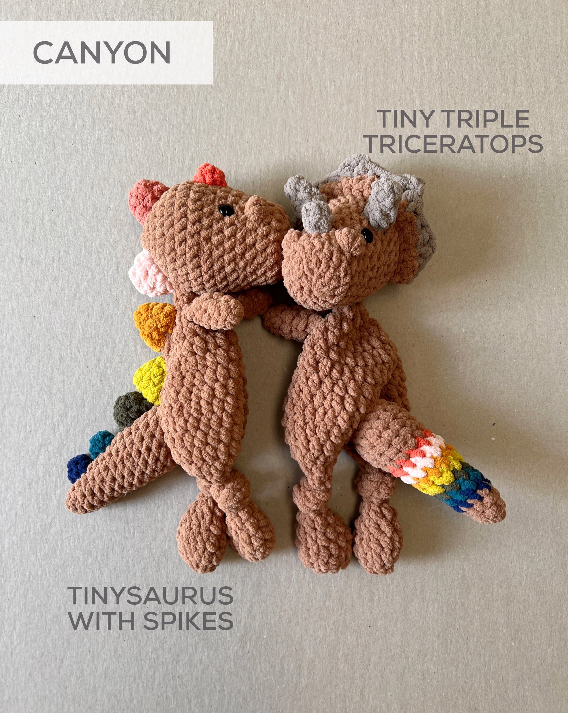 Triple Triceratops *Modifiction* for Bohasaurus + Tinysaurus – Mama Made  Minis