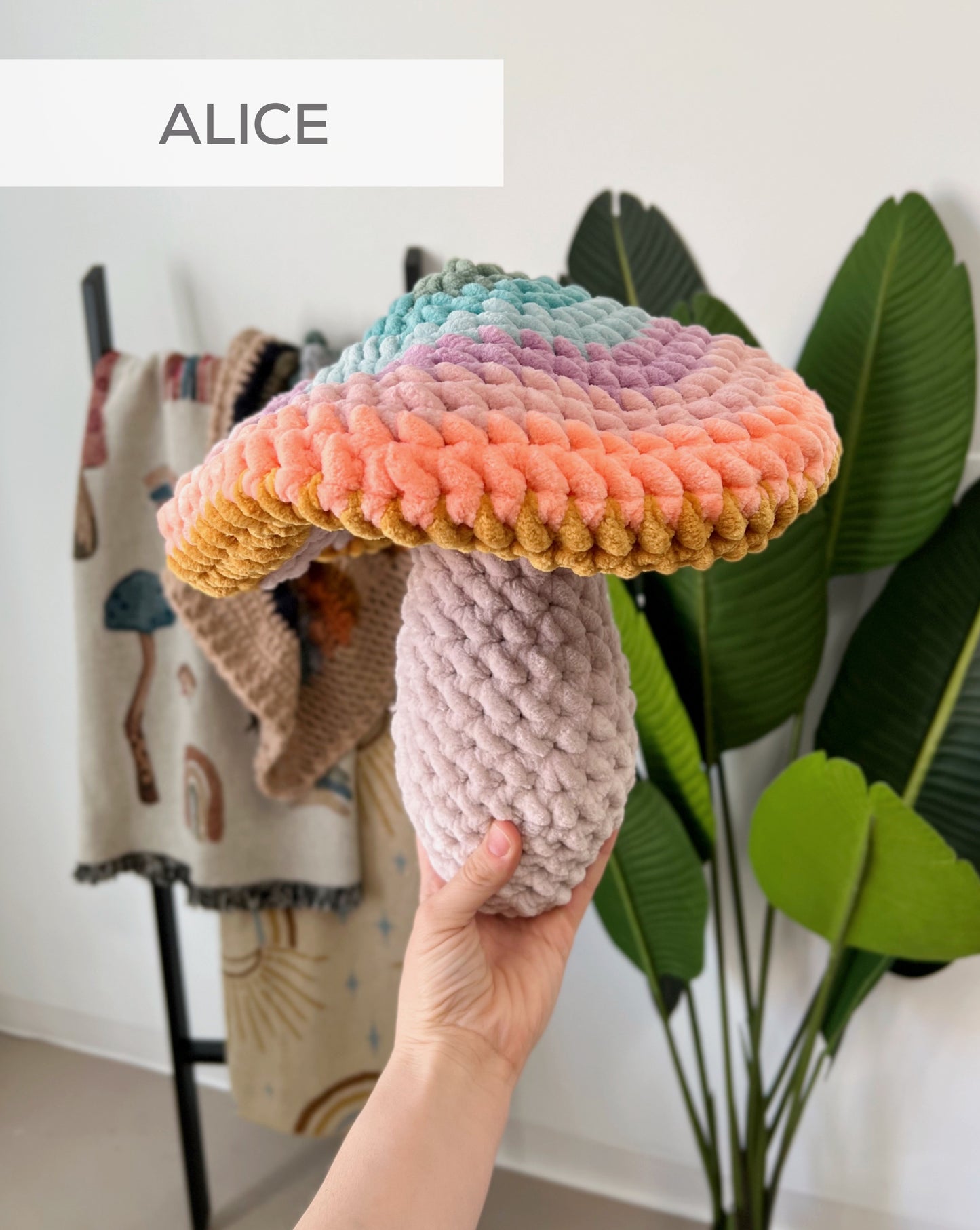 Wonderland Mushroom Pillow - KIT – Mama Made Minis