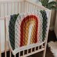 Juni Bobble Rainbow Blanket